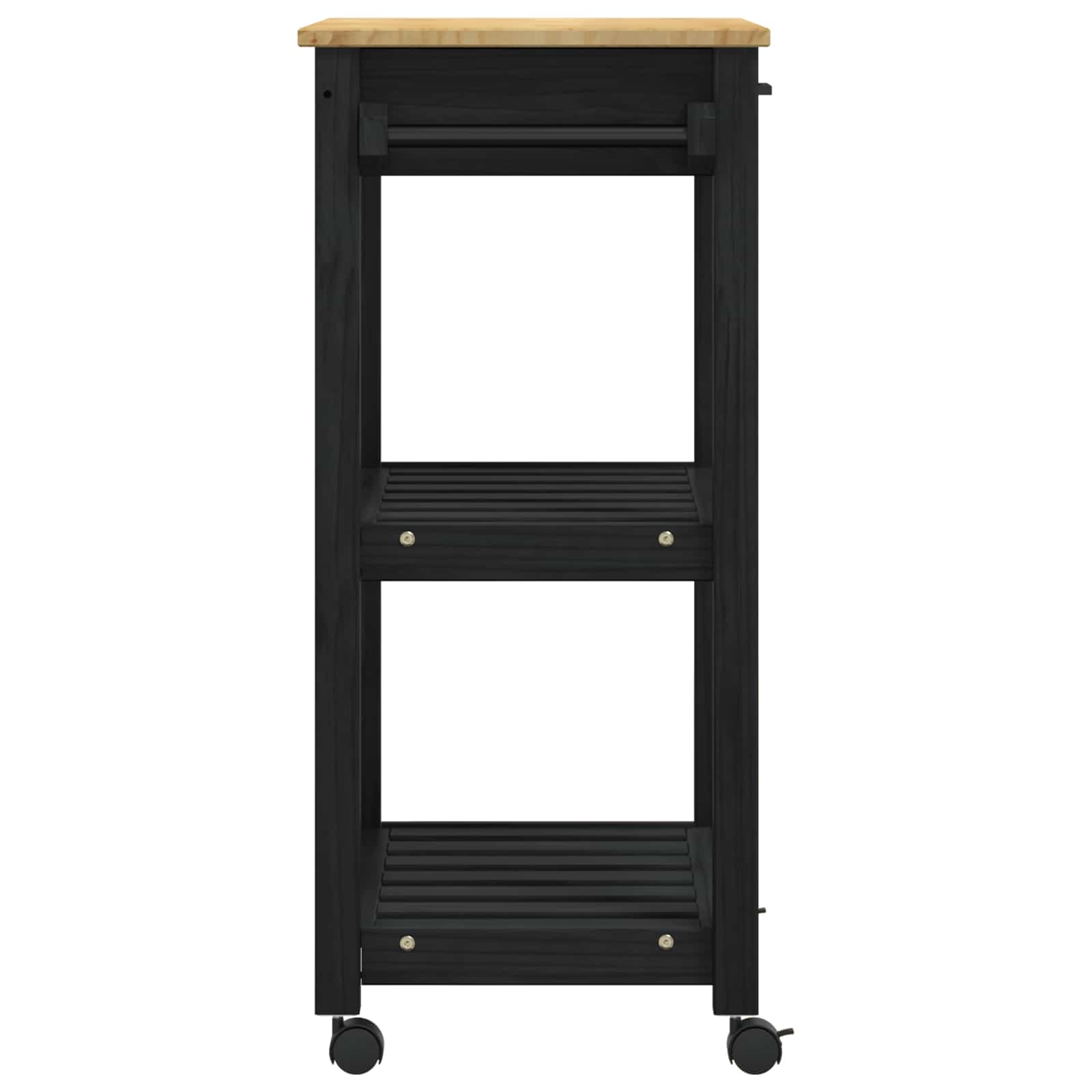 Küchenwagen MONZA 48x40x88,5 cm Massivholz Kiefer
