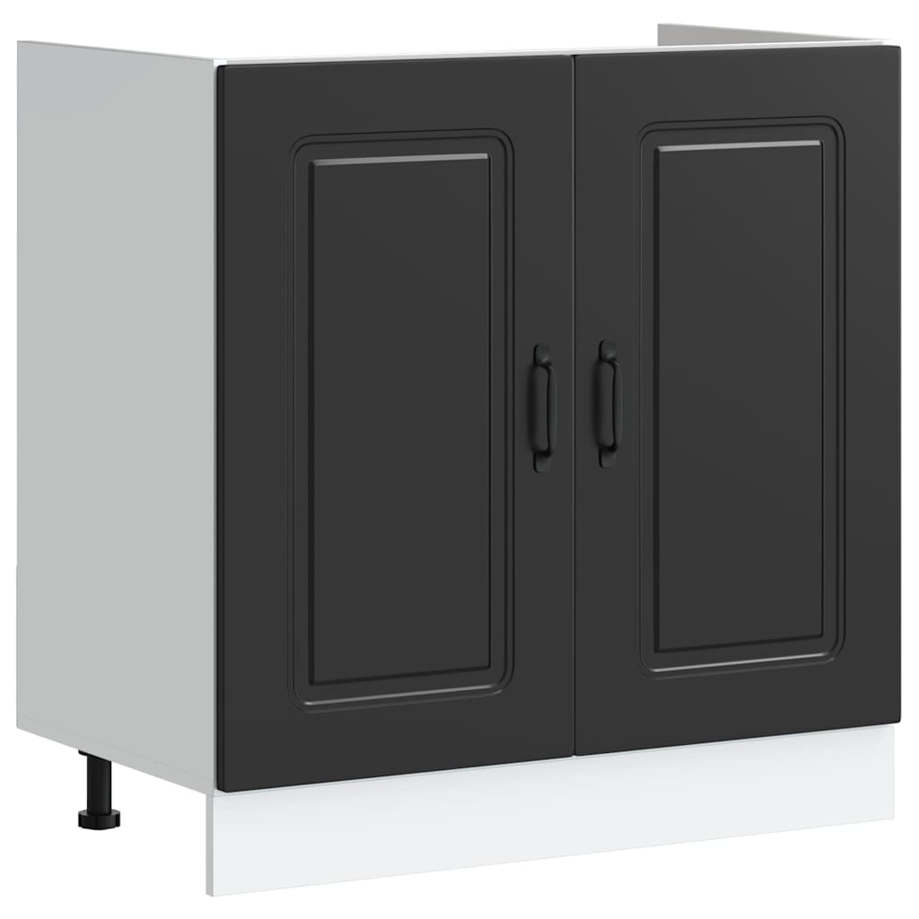 Küchenschrank Kalmar Weiß 80 x 46 x 81.5 cm Holzwerkstoff