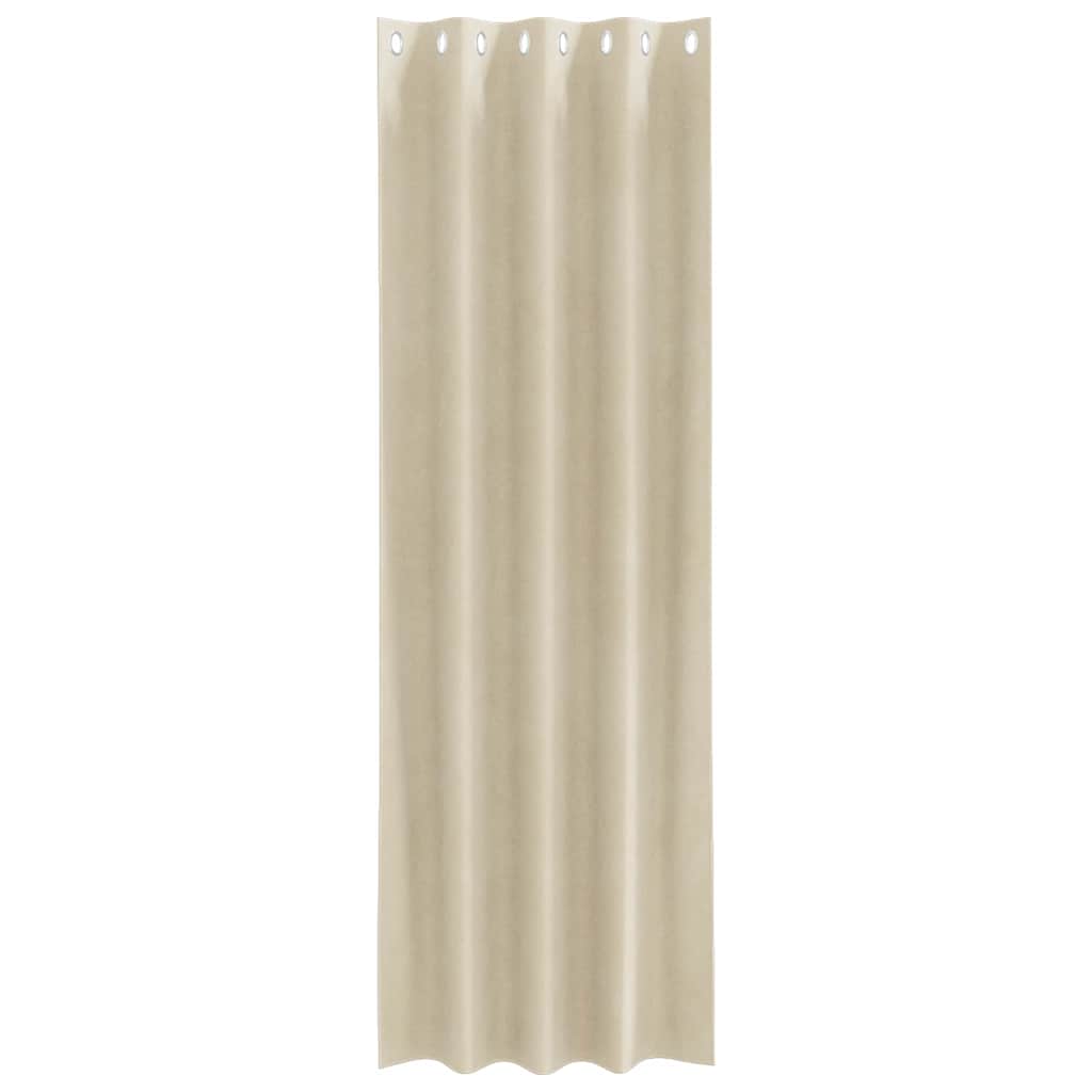 Verdunkelungsvorhänge 2 pcs Schwarz 140 x 140 cm Samt