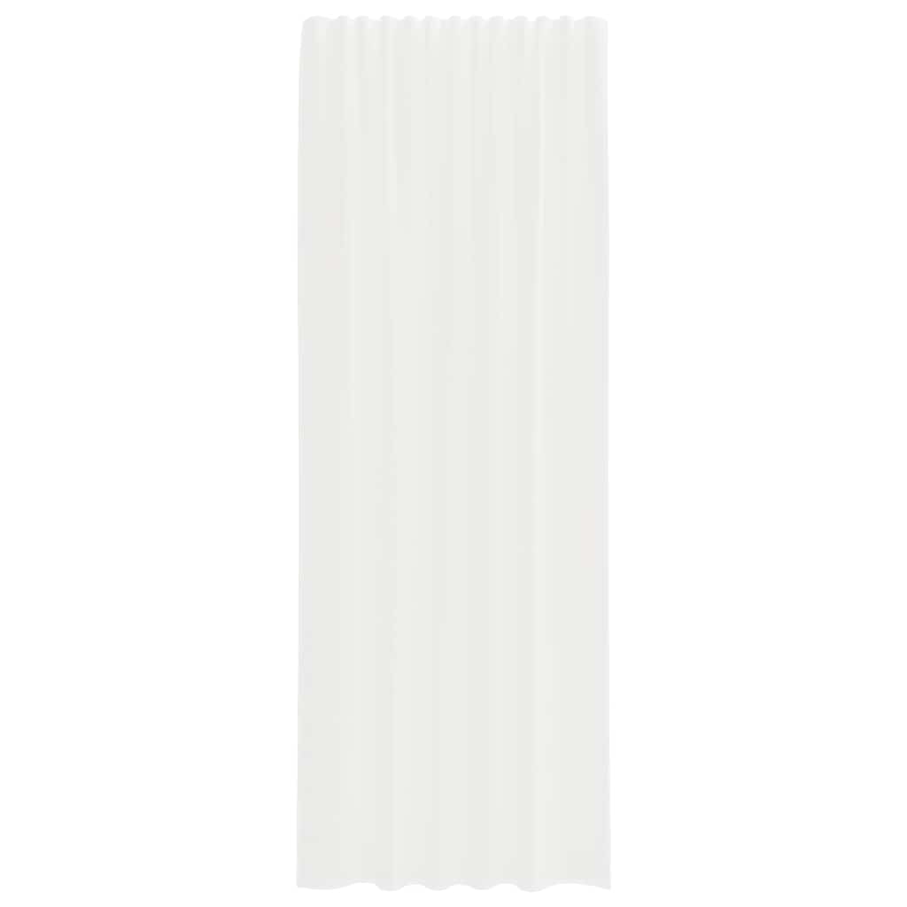 Voile Vorhänge mit Ösen 2 Stk. Apfelgrün 140x140 cm