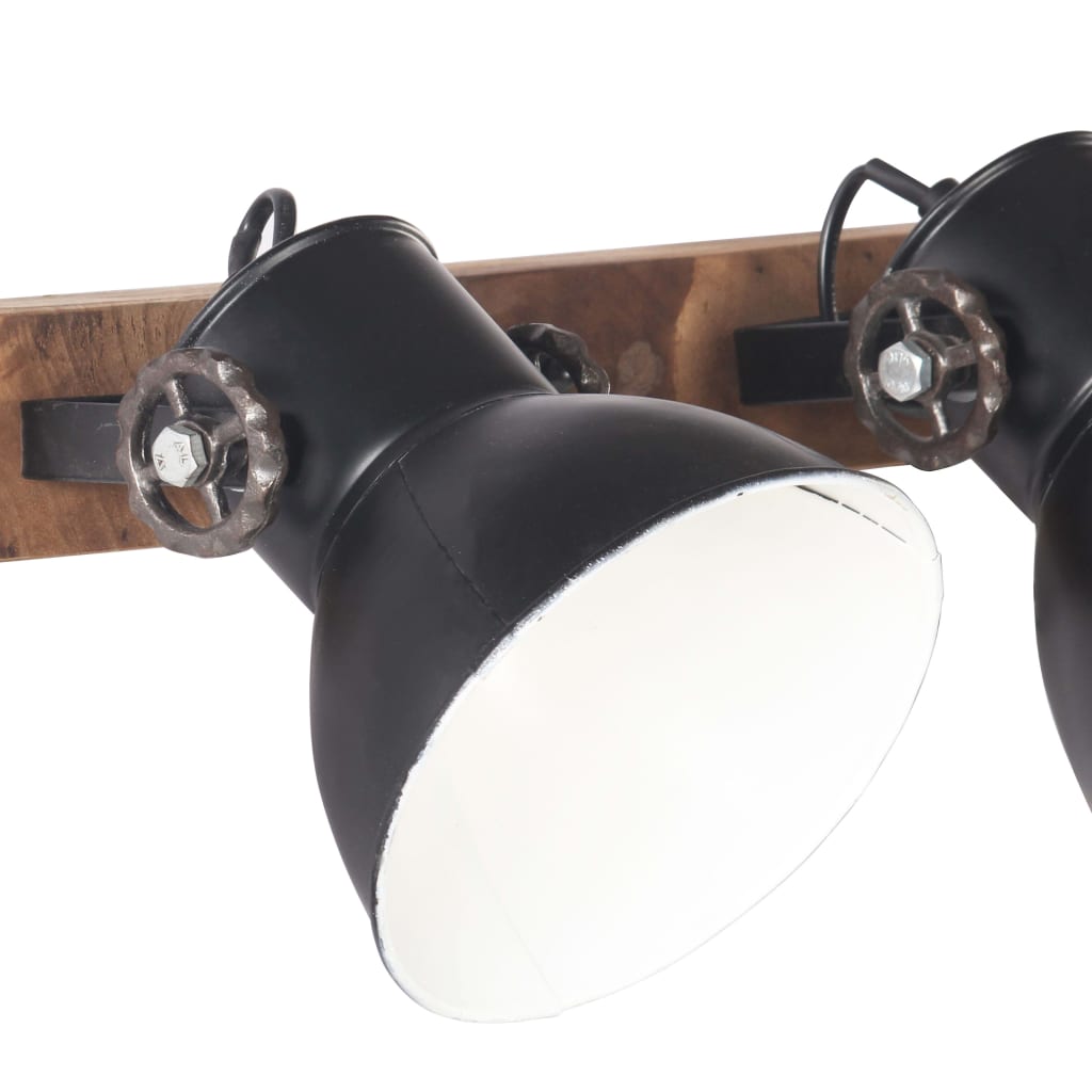 Wandlampe Industriestil Silbern 45x25 cm E27