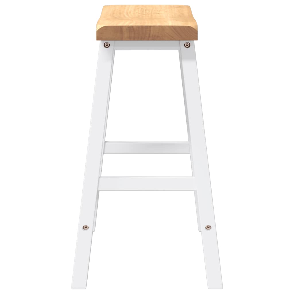 Barhocker 2 Stk. Massivholz