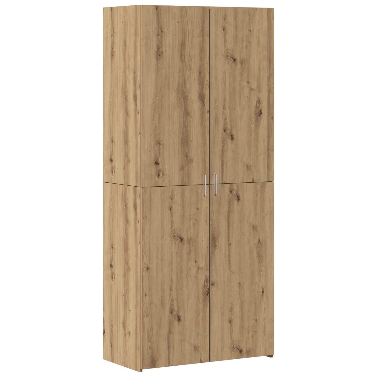 Highboard 2 pcs Artisan-Eiche 80 x 42 x 185 cm
