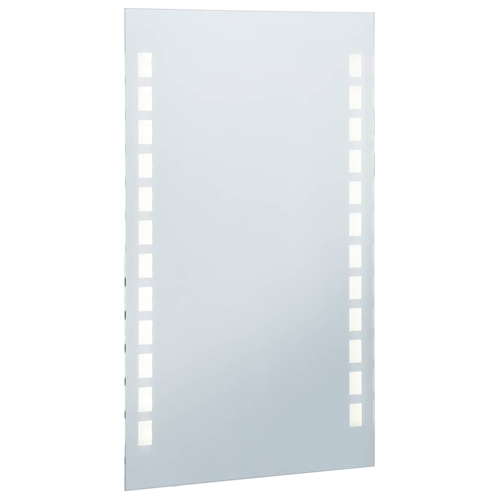 Badezimmer-Wandspiegel mit LEDs 60x80 cm