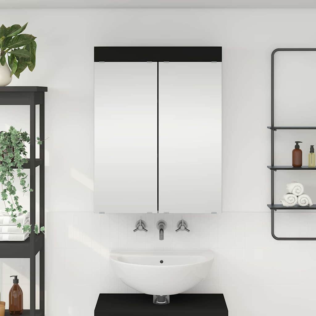 Badezimmermöbel-Set TULUM 2 pcs Weiß 60 x 34 x 63 cm