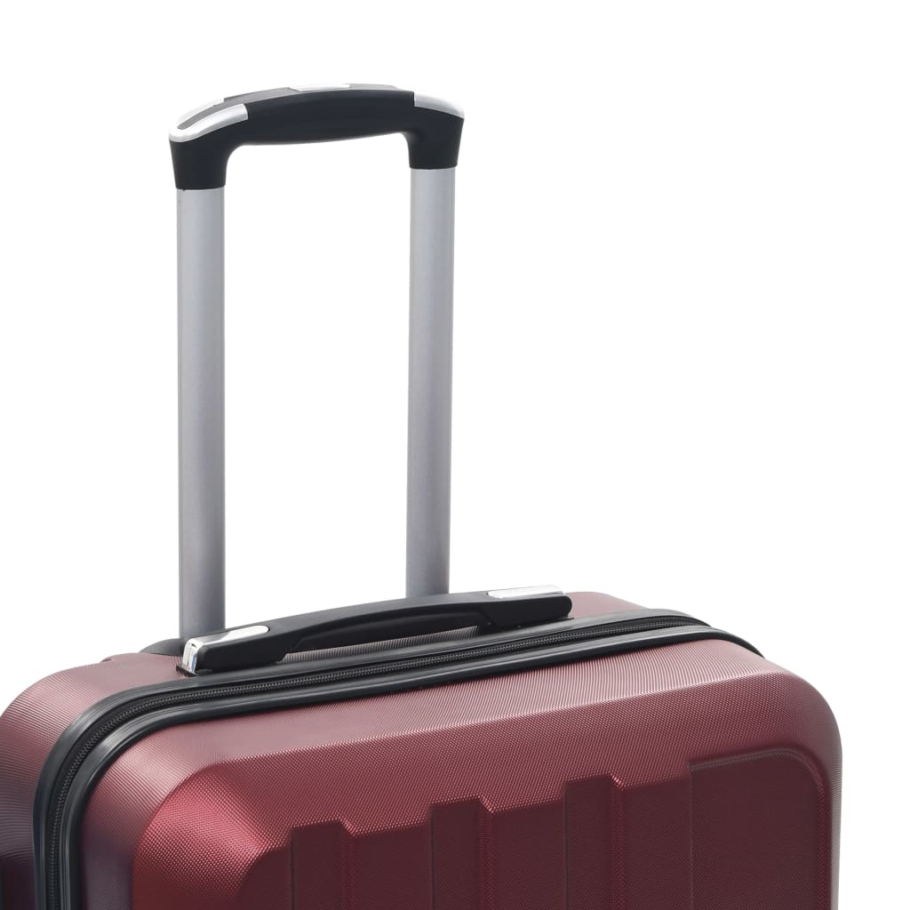 Hartschalen-Trolley-Set 3 Stk. Lila ABS