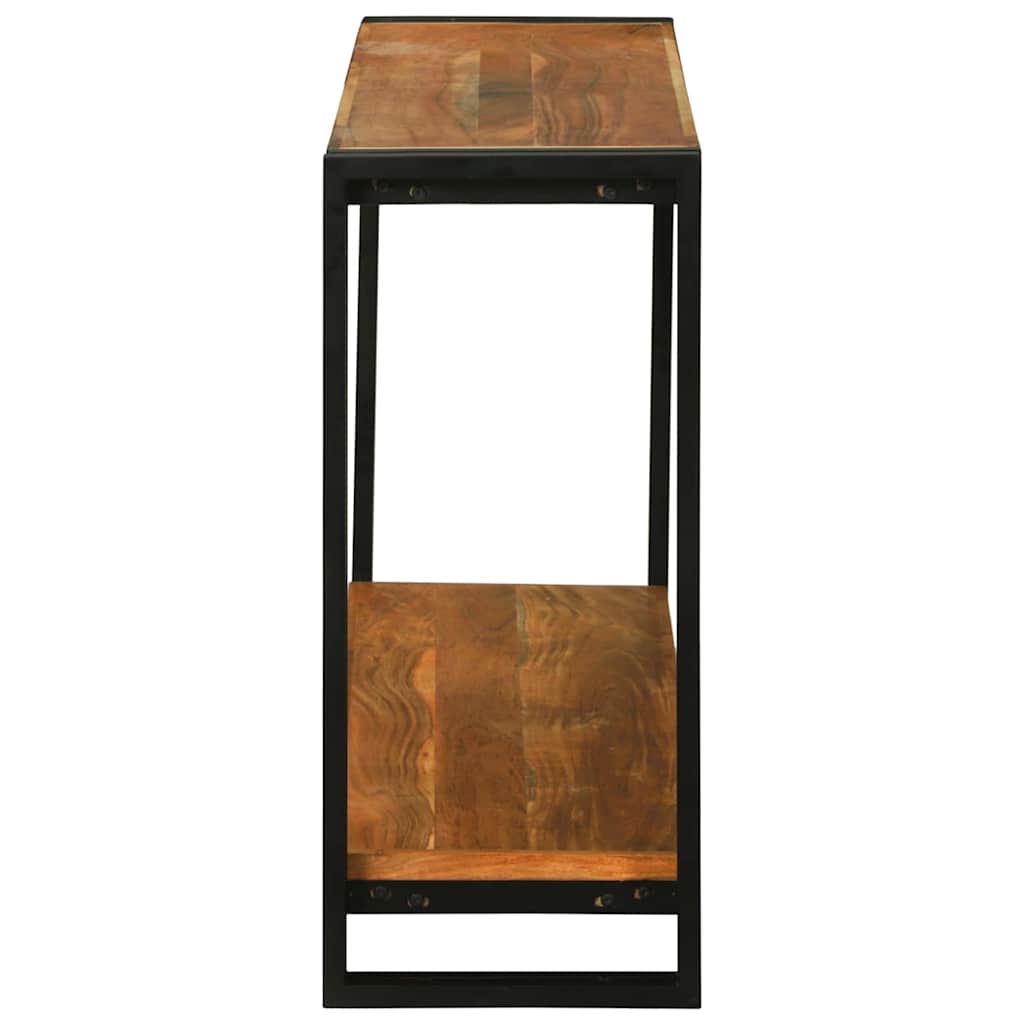 Konsolentisch Braun 120 x 33 x 75 cm Massivholz Akazie