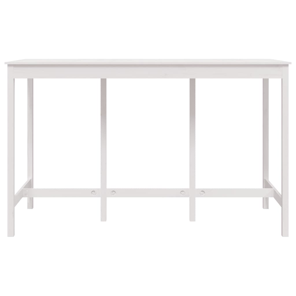Bartisch Honigbraun 140x80x110 cm Massivholz Kiefer
