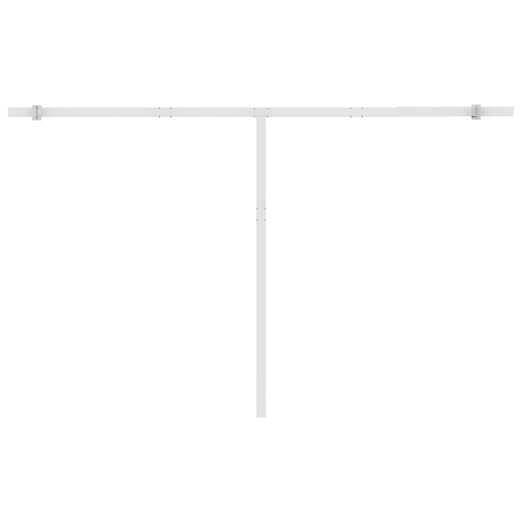 Standmarkise Manuell Einziehbar 300x250 cm Creme