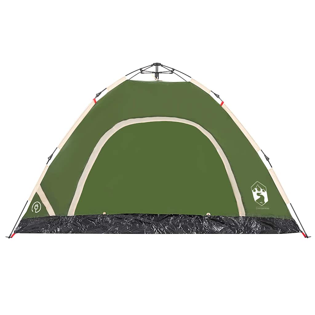 Campingzelt 2 Personen Grün Quick Release