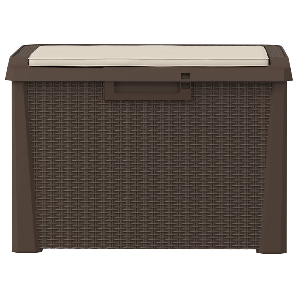Gartentruhe Anthrazit 125 L PP