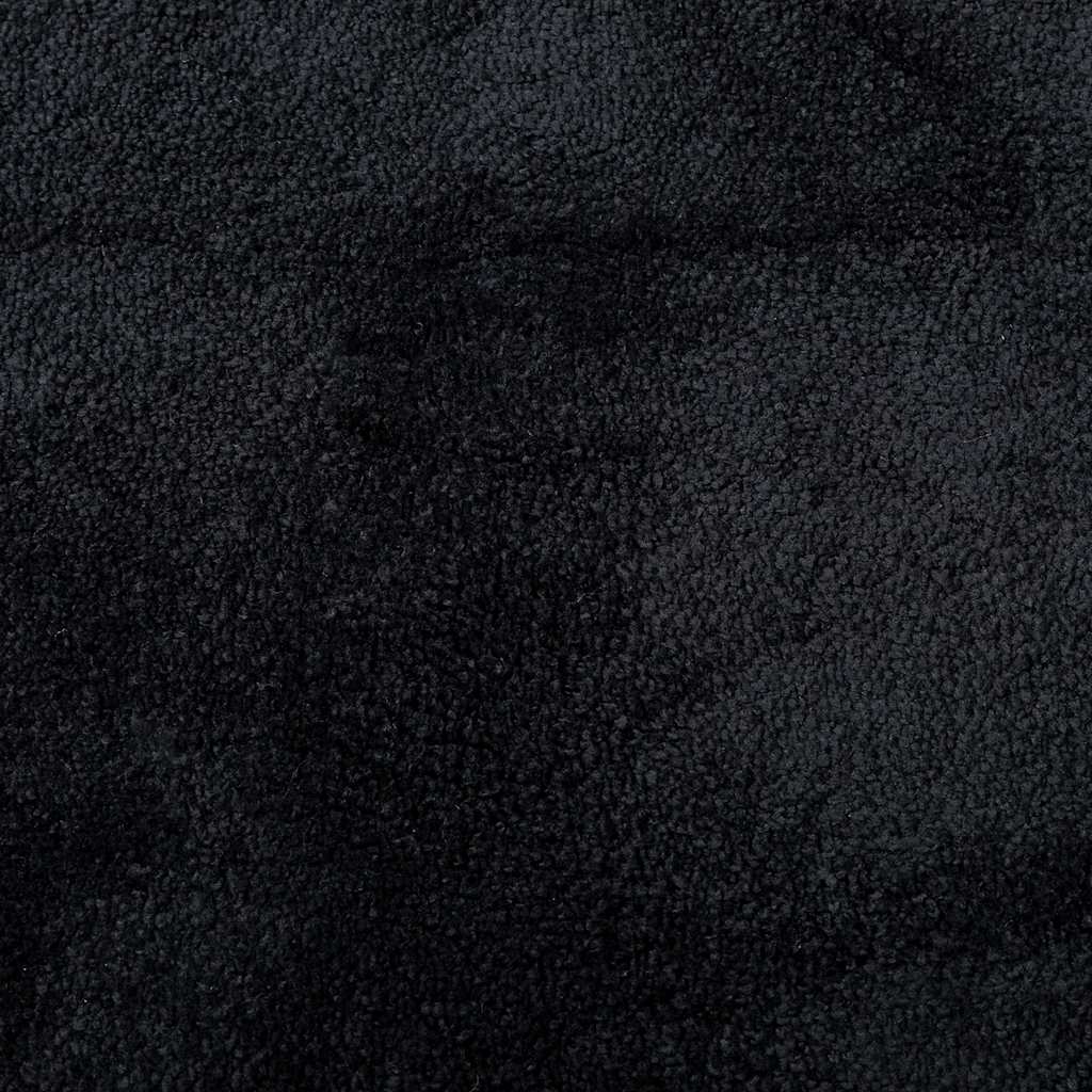 Teppich OVIEDO Kurzflor Anthrazit 120x120 cm