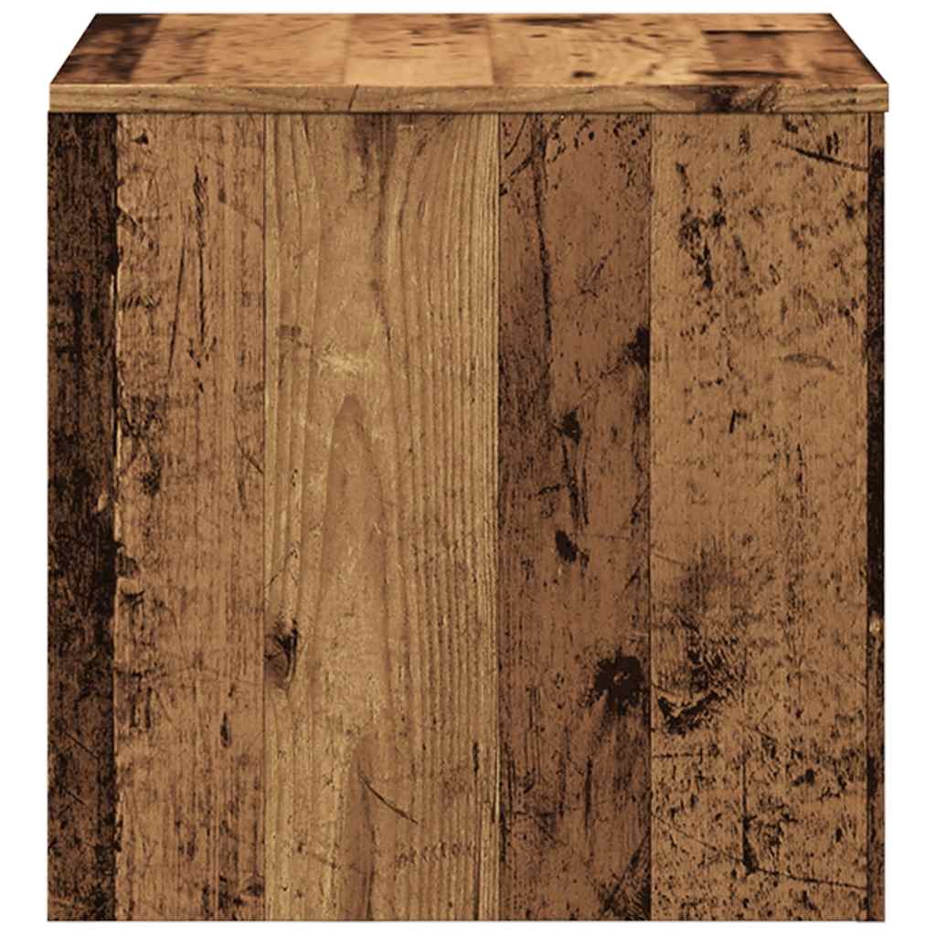 Beistelltische 3 Stk. Weiß Holzwerkstoff