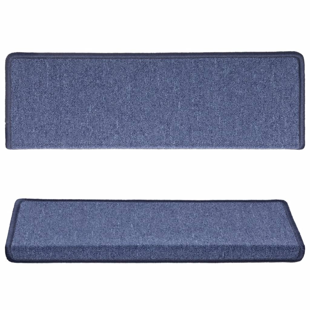 Stufenmatten 15 Stk. 65x21x4 cm Anthrazit Rechteckiger Rand