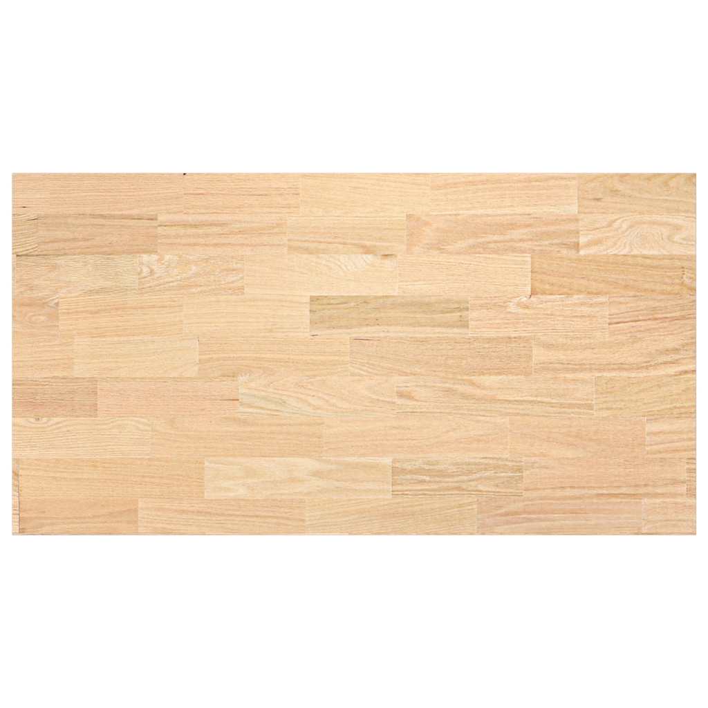 Küchenarbeitsplatte 40x63,5x2,7 cm Massivholz Eiche Rechteckig