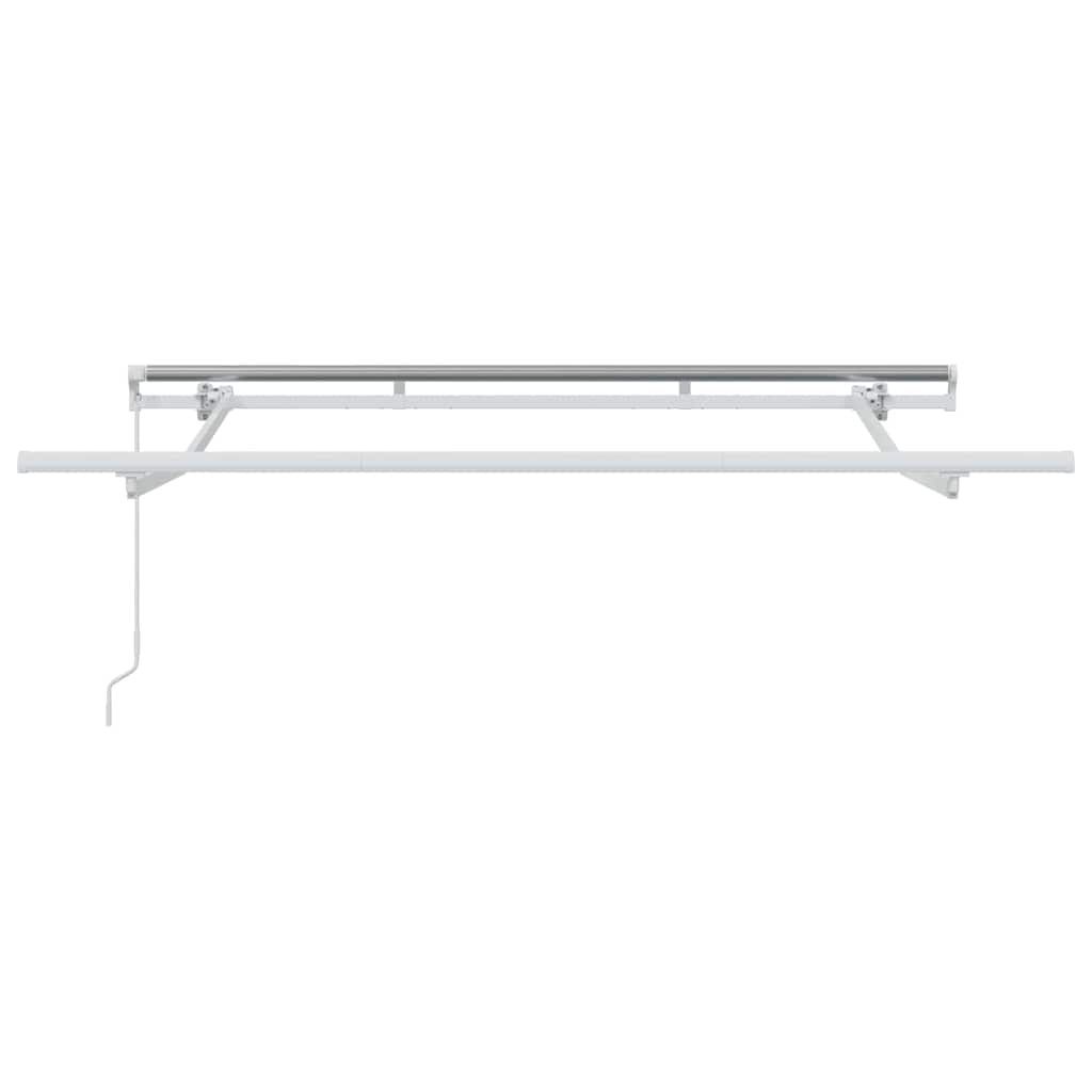 Markisenrahmen Weiß 2,5 x 2 m Metall