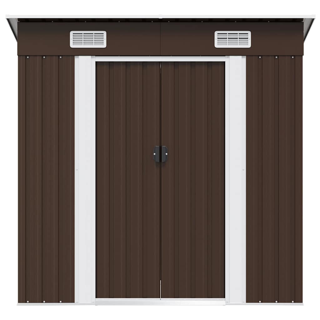 Gartenschuppen Grün Metall