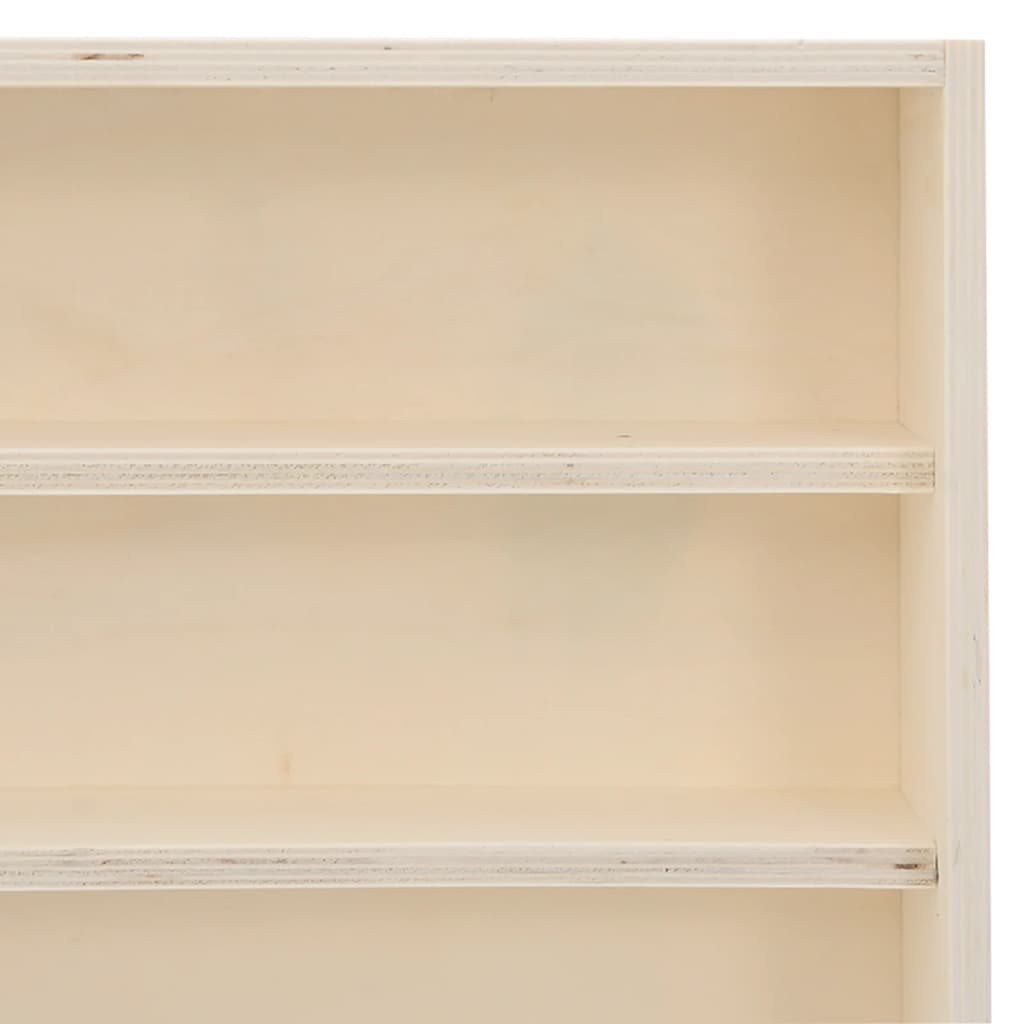 Sammlervitrine aus Holz mit 6 Regalen 40x8,5x55 cm