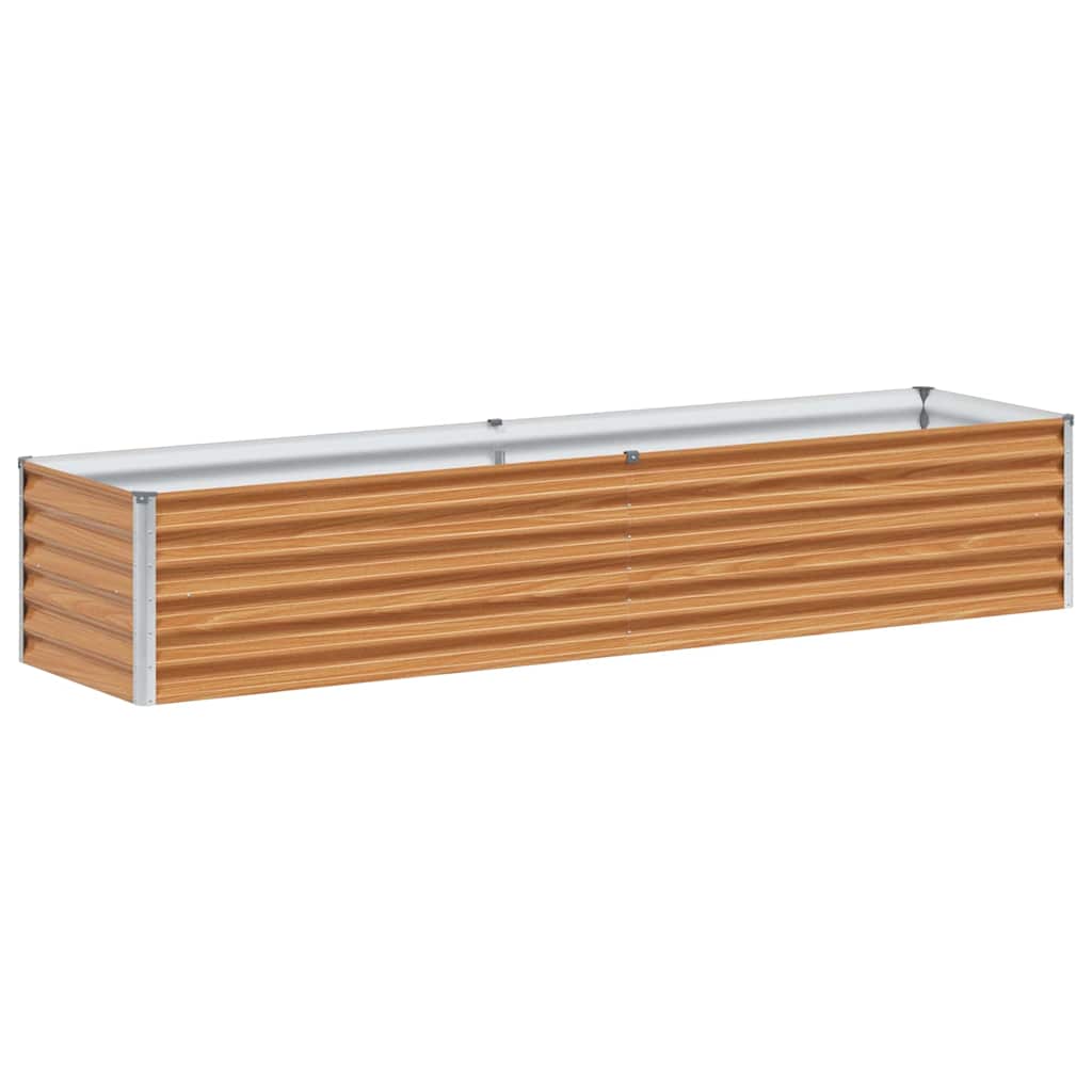 Garten-Hochbeet 100 x 50 x 36 cm Cortenstahl