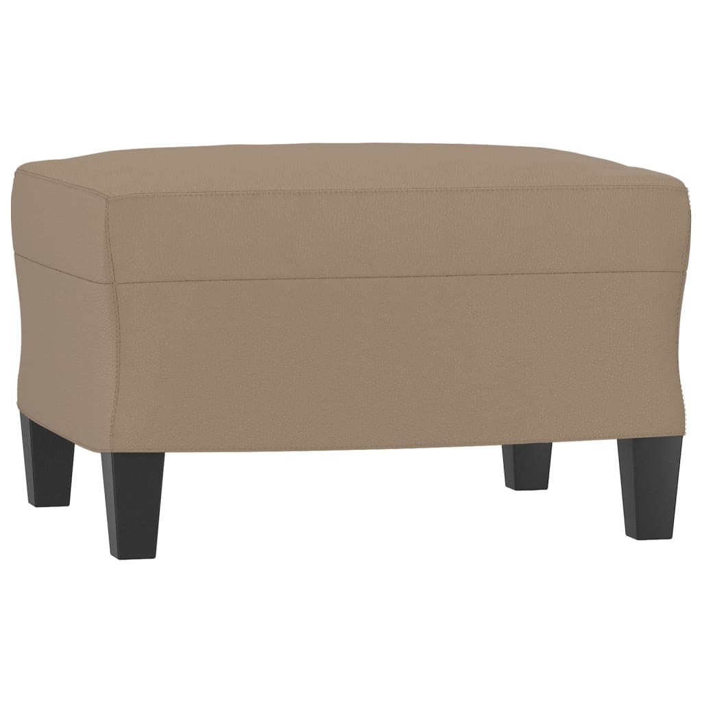 Fußhocker Schwarz 60x50x41 cm Kunstleder