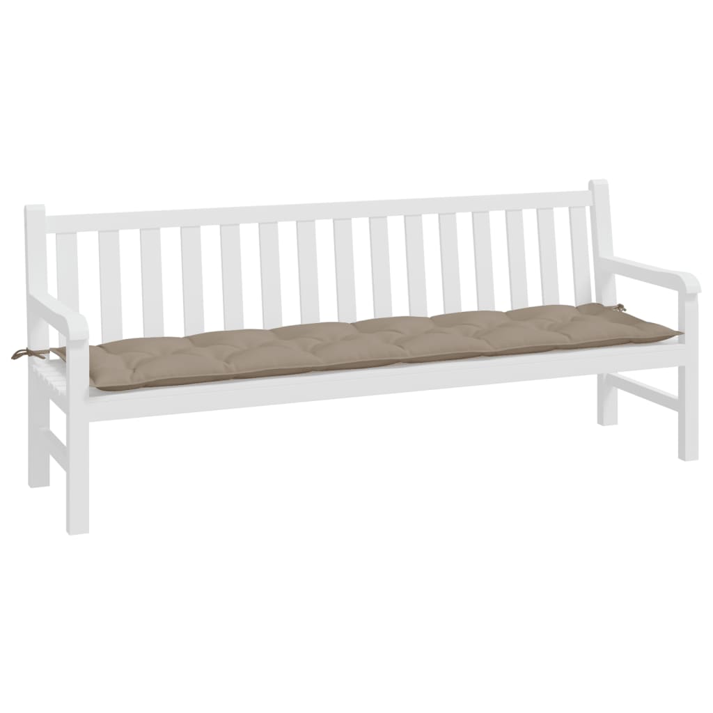 Gartenbank-Auflage Anthrazit 100x50x7 cm Oxford-Gewebe