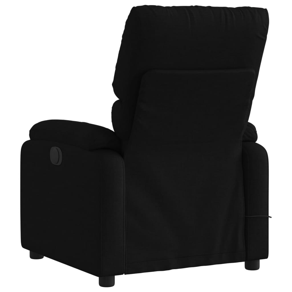 Massage-Relaxsessel, hellgrauer Stoff