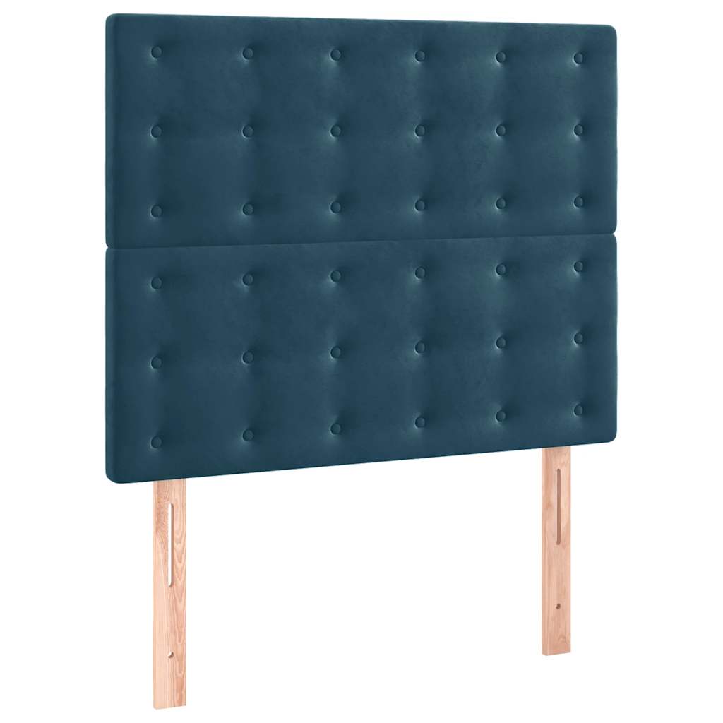 Kopfteil Hellgrau 80x5x118/128 cm Samt
