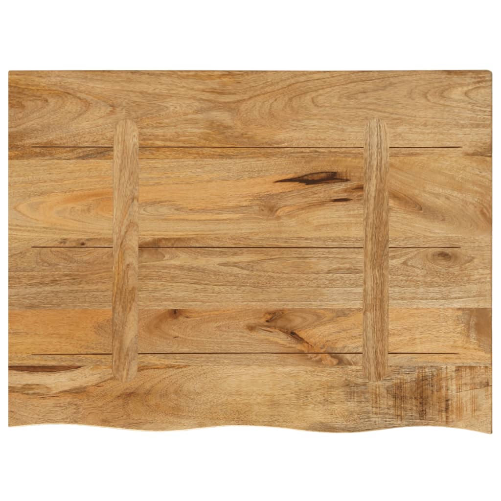 Wandregal 40x20x2,5 cm Rechteckig Massivholz Akazie Baumkante