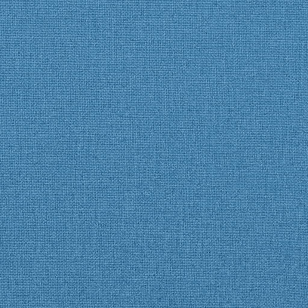 Niedriglehner-Auflagen 2 Stk Melange Anthrazit 100x50x7cm Stoff