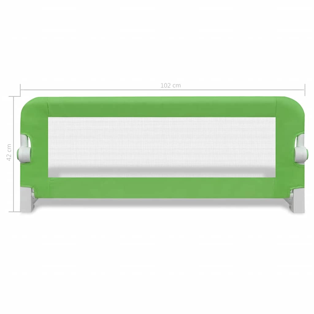 Kleinkind Sicherheit Bettgitter 102x42 cm Grün