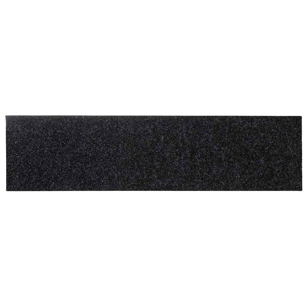 Stufenmatten Selbstklebend 15 Stk. 60x25 cm Hellbraun Rechteckig