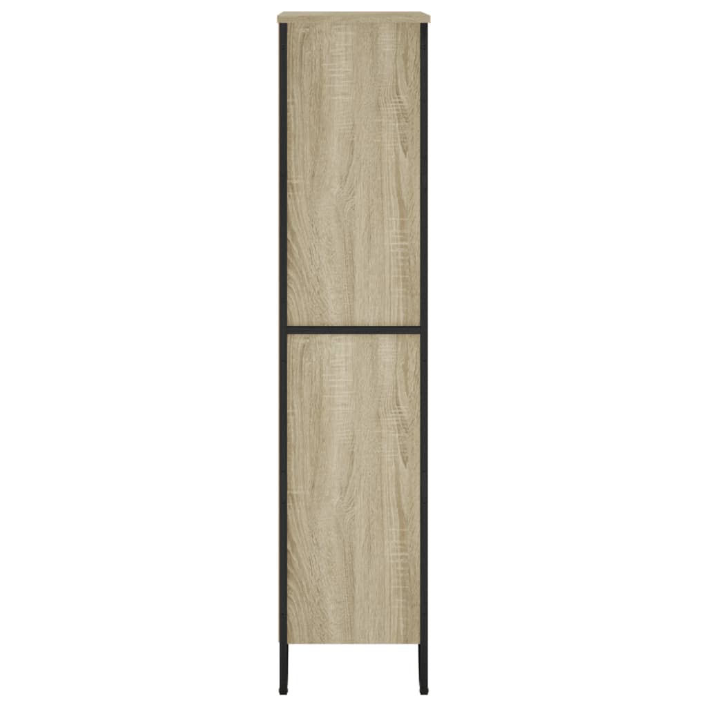Bücherregal Schwarz 80x31x169 cm Holzwerkstoff