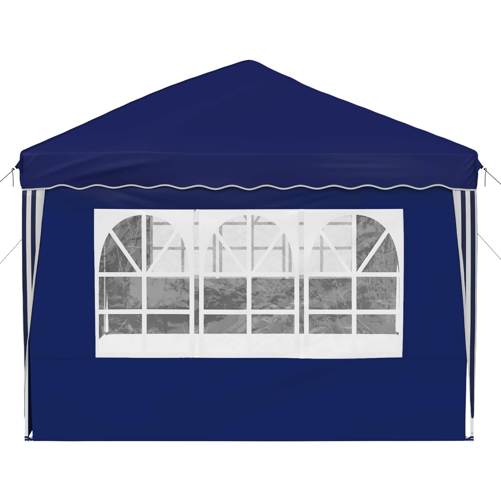 Pop-up Partyzelt 575 x 290 x 245 cm Creme