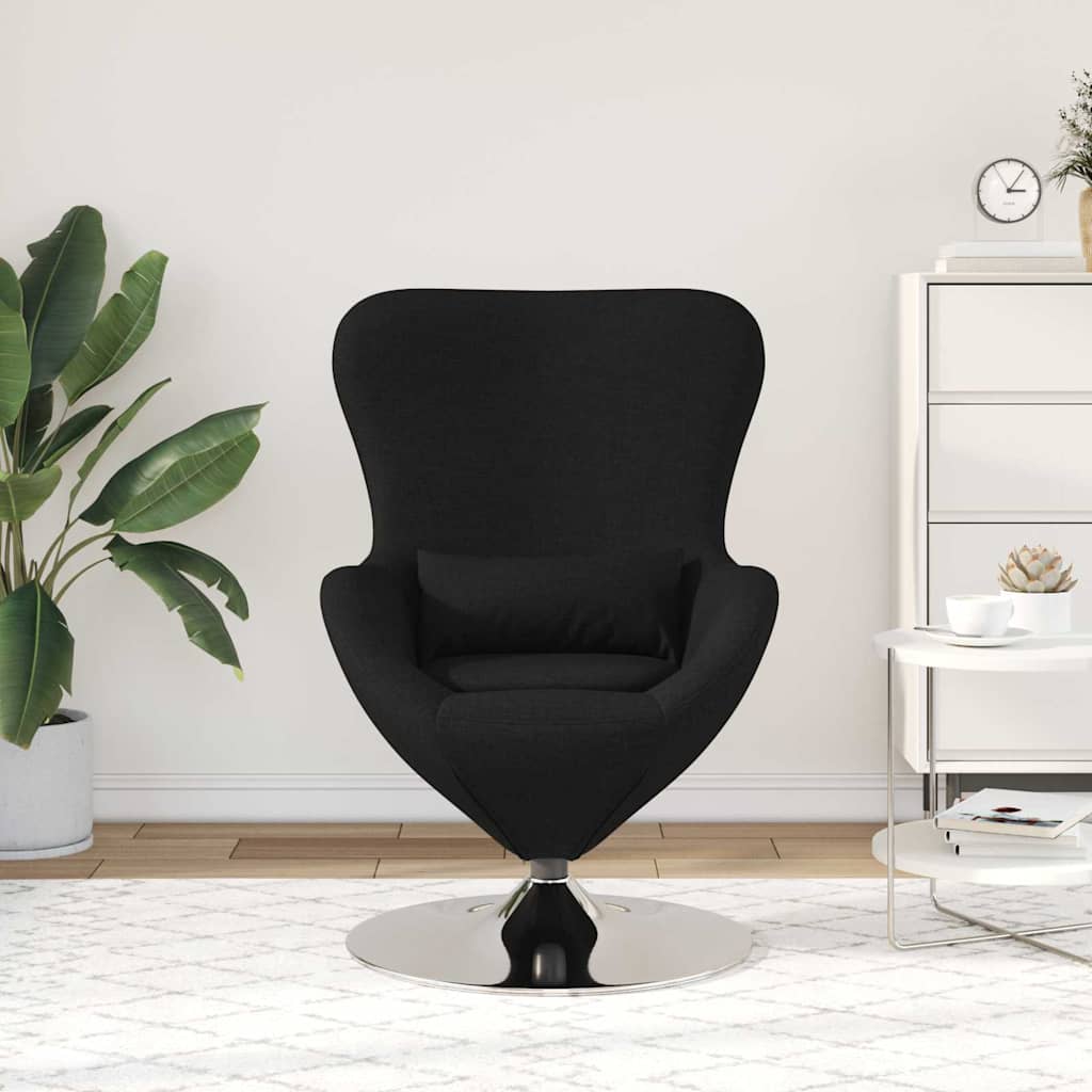 Eiersessel Hellgrau 63 x 73 x 90 cm Stoff