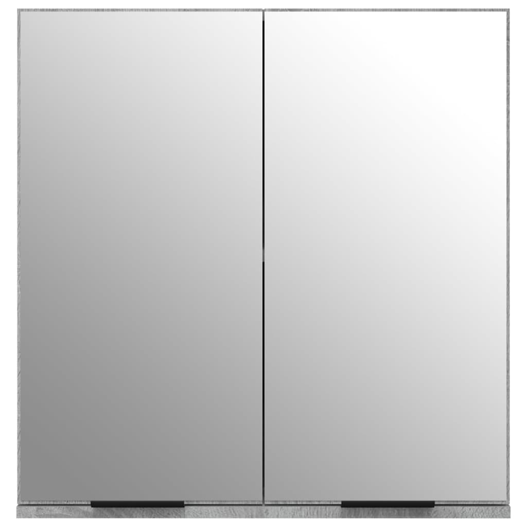 Bad-Spiegelschrank Weiß 64x20x67 cm