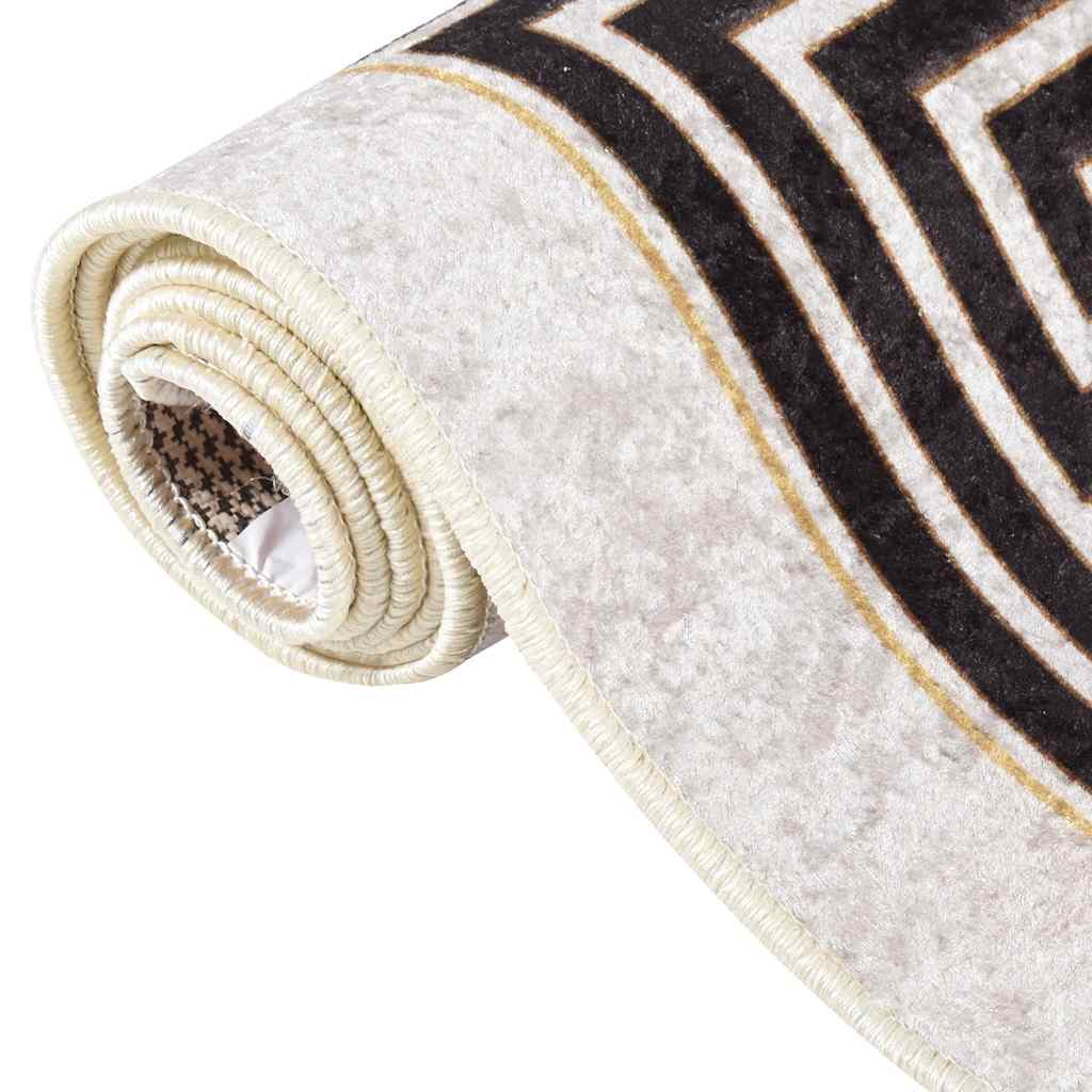 Teppich Waschbar Mehrfarbig 160x230 cm