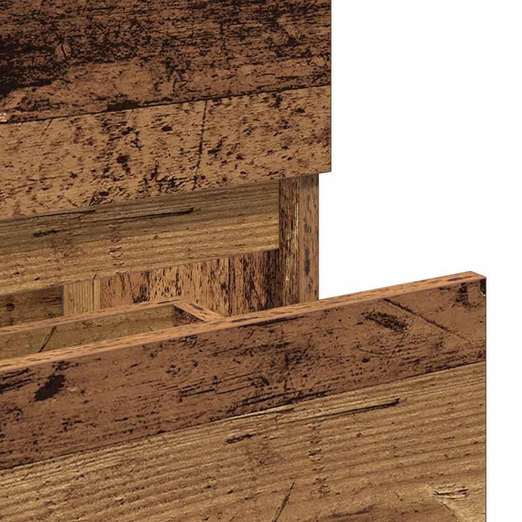 2-tlg. Badmöbel-Set Weiß Holzwerkstoff