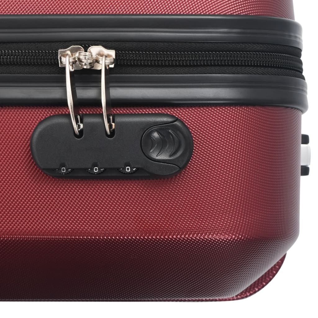 Hartschalen-Trolley-Set 3 Stk. Lila ABS