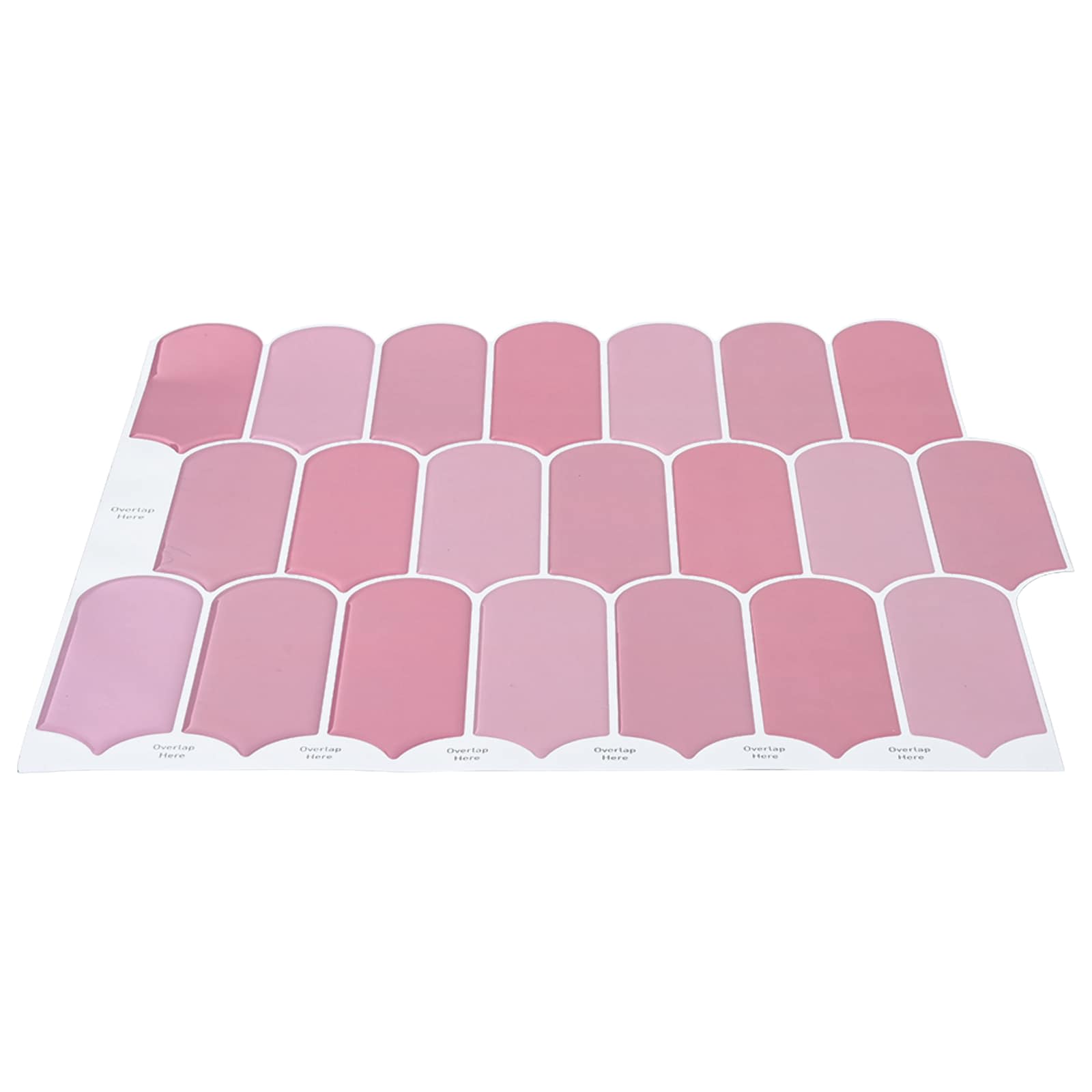 Federfliese 10 pcs Grau Marmor 30 x 30 cm Polyurethan und PET