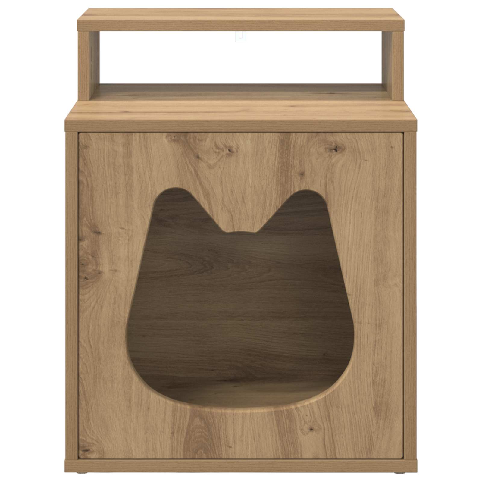 Katzenhaus Weiß 42,5 x 40 x 53,5 cm Holzwerkstoff