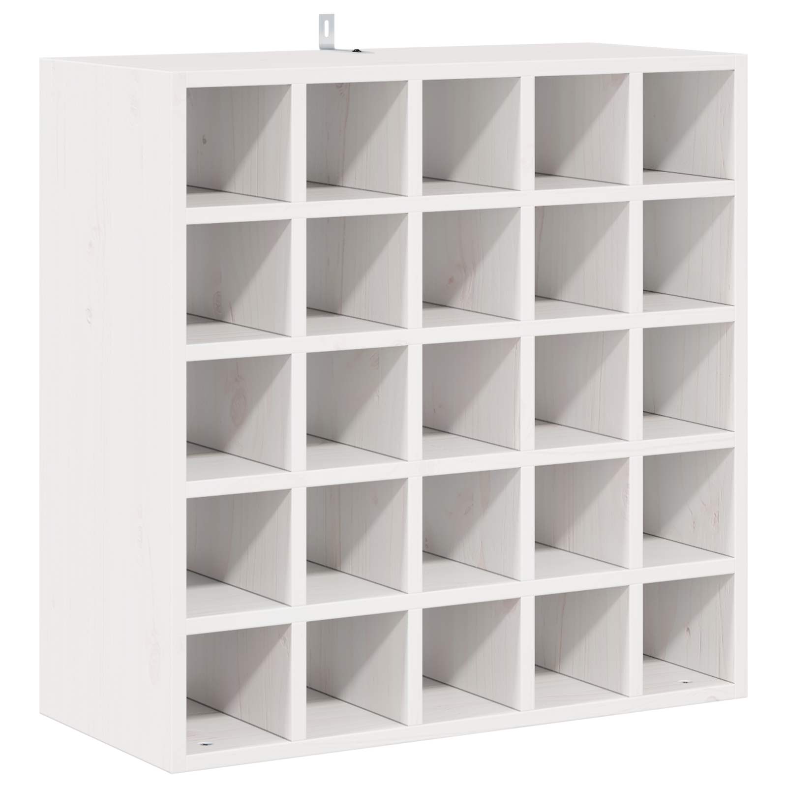 Weinschrank 56 x 25 x 56 cm Massivholz Kiefer