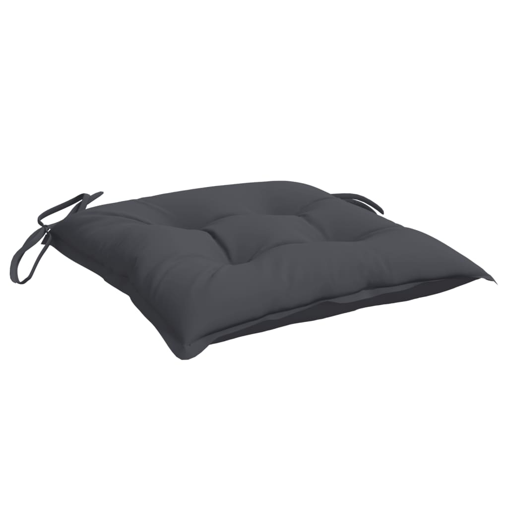Stuhlkissen 4 Stk. Hellblau 40x40x7 cm Oxford-Gewebe
