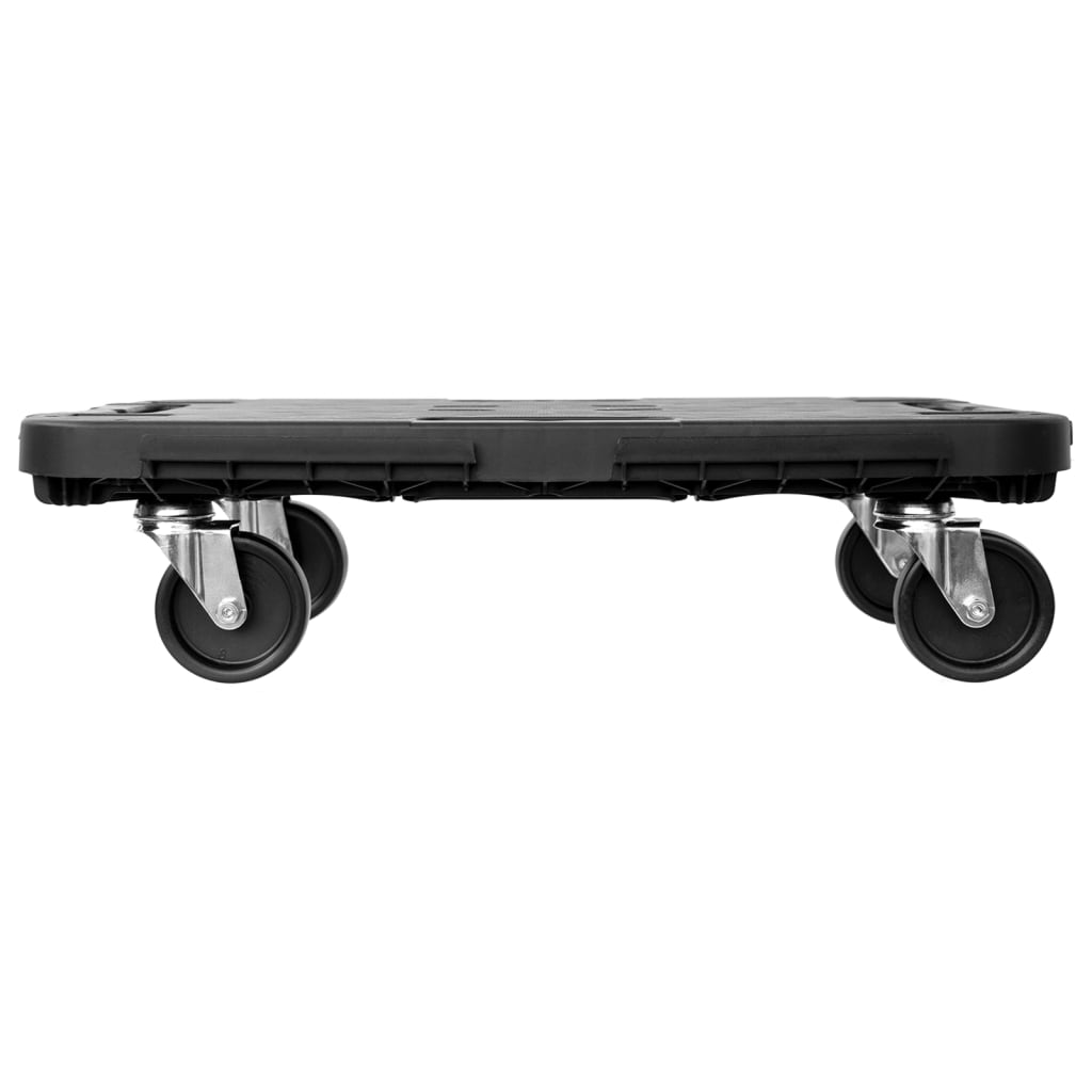 Transportroller Schwarz Polypropylen 300 kg