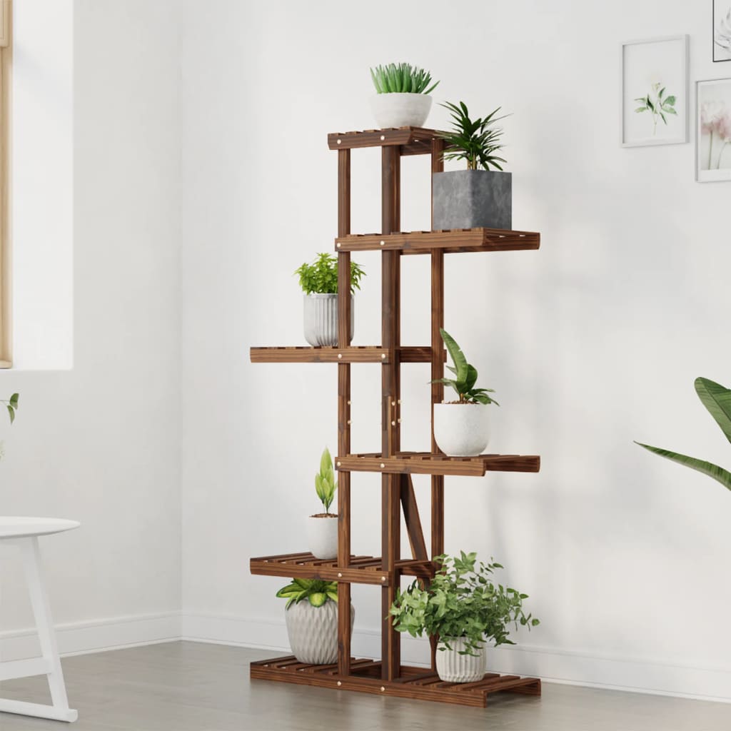 Blumenständer 110x25x96 cm Massivholz Tanne