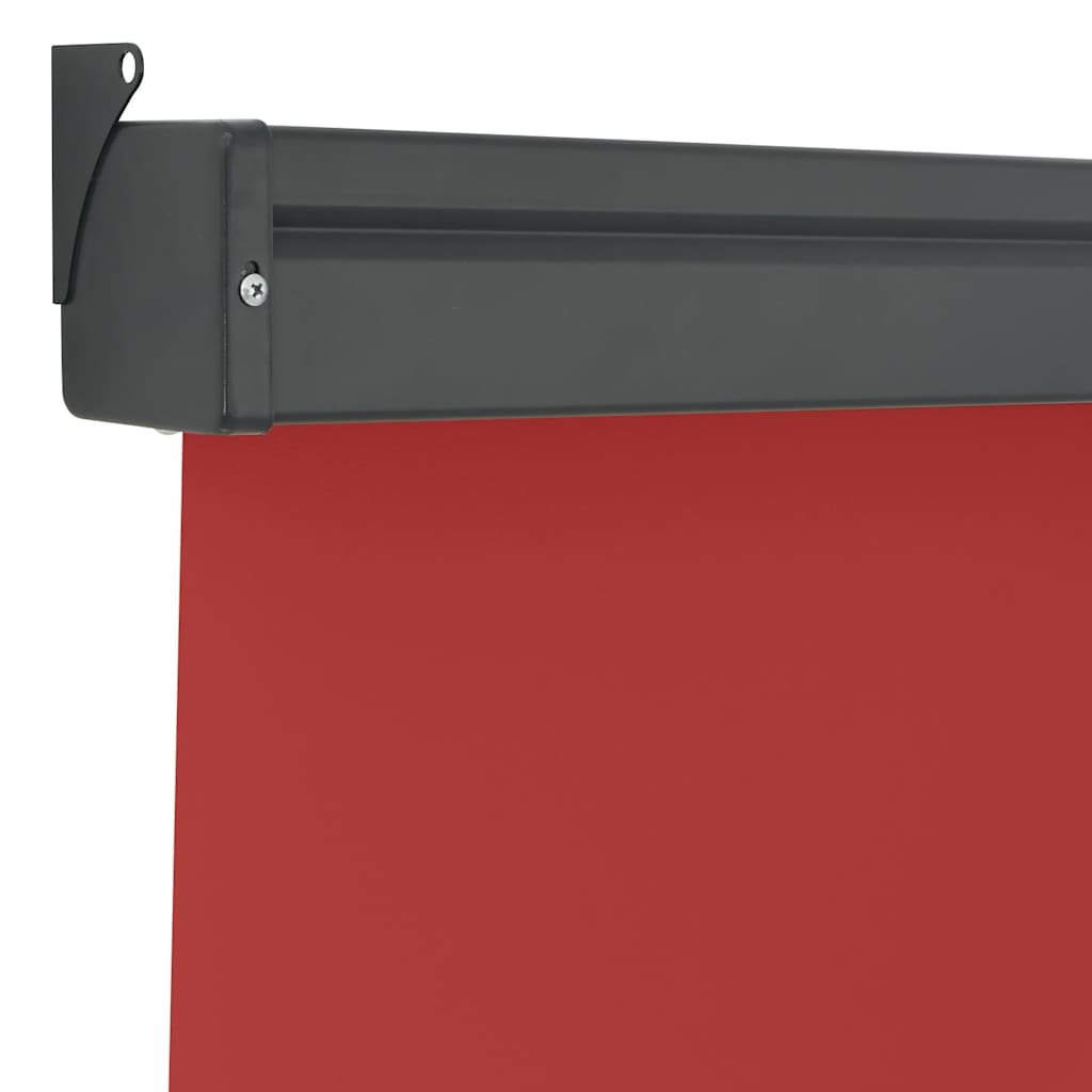 Balkon Seitenmarkise 60 x 250 cm 100% Polyester Eisen Stahl