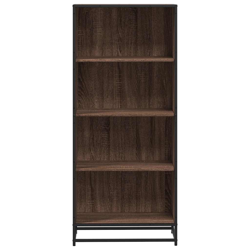 Bücherregal Schwarz 60x35x139 cm Holzwerkstoff