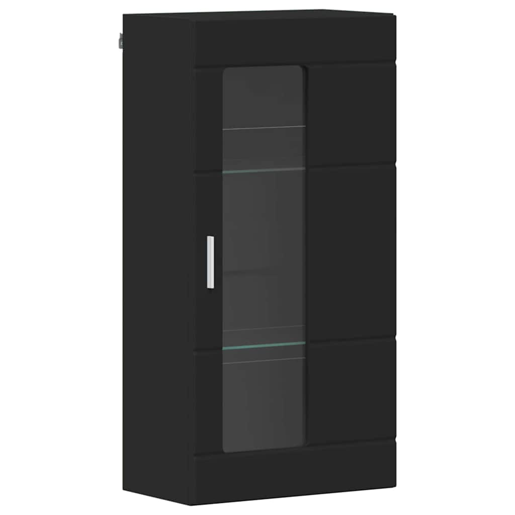 Highboard mit Regal FLORIN Weiß 60 x 35 x 182 cm Holzwerkstoff