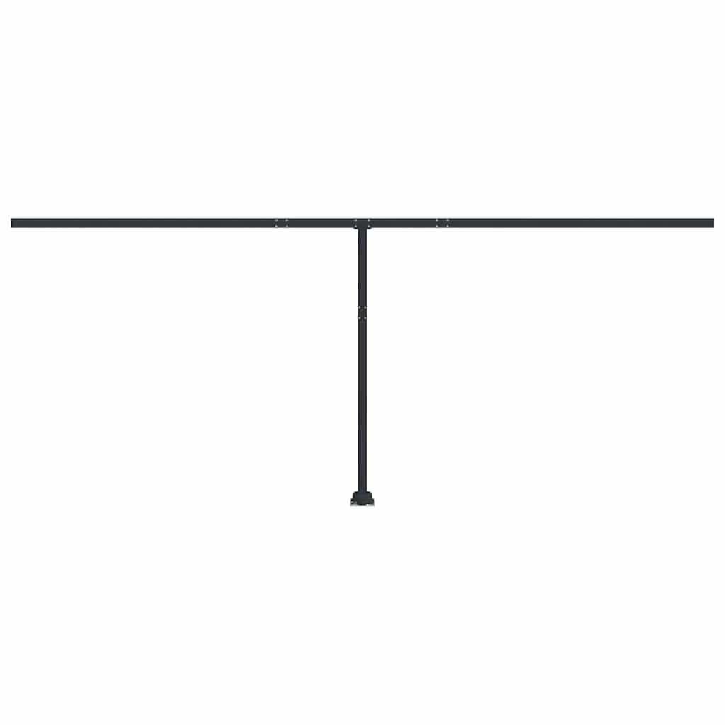 Stützen für Markisen Weiß 300x245 cm Eisen