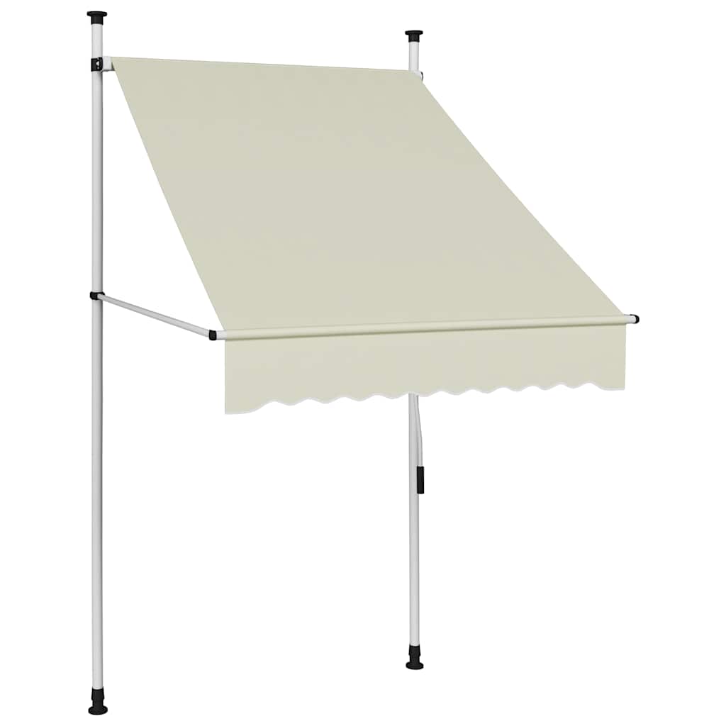 Einziehbare Markise Handbetrieben 150 cm Anthrazit