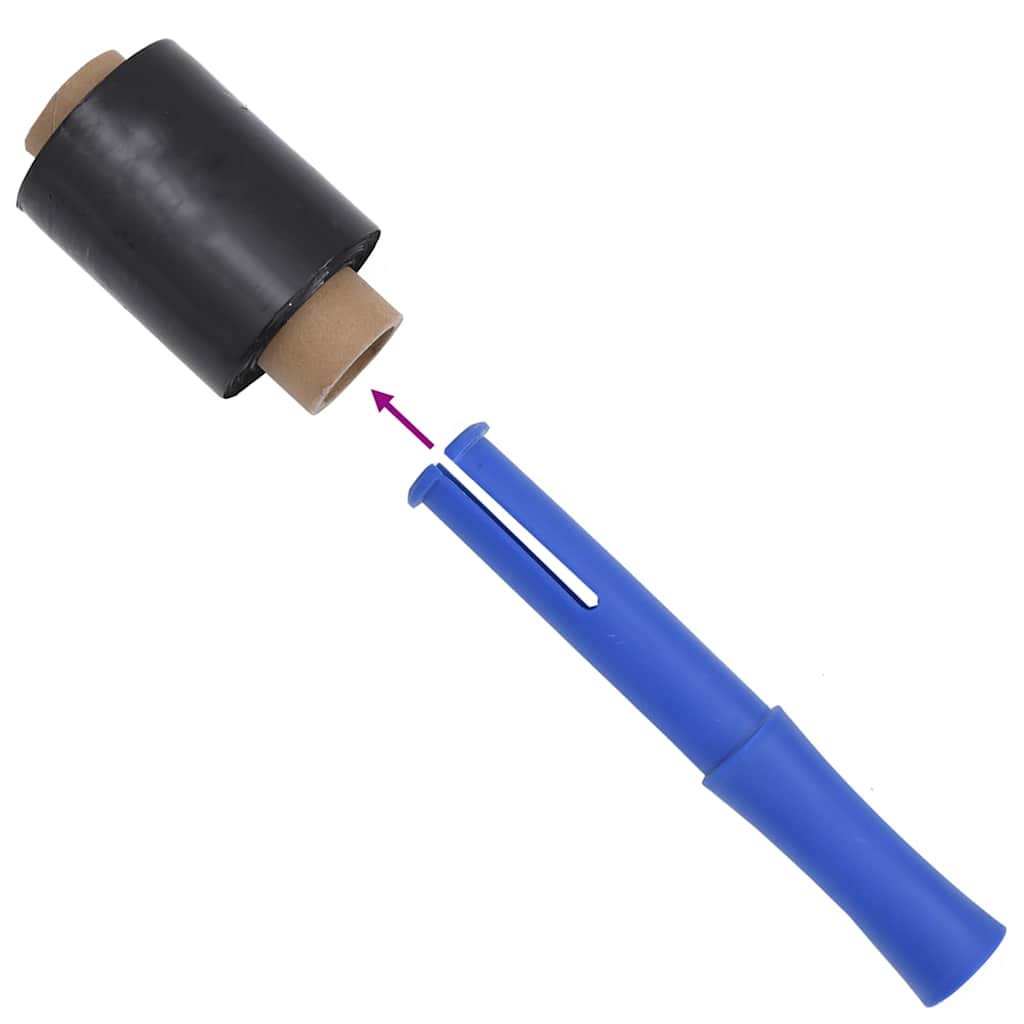 Stretchfolie mit Griff 10 Stk. Transparent 23 μm 50 cm x 150 m